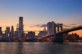 Fototapeta Most - New York City Manhattan skyline