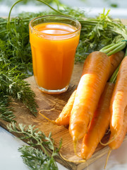 Poster - Carrot juice