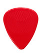 Guitar plectrum closeup isolated on white #1