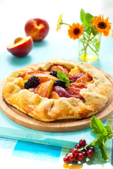 Poster - fruit galette