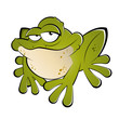 frosch kröte cartoon lustig comic