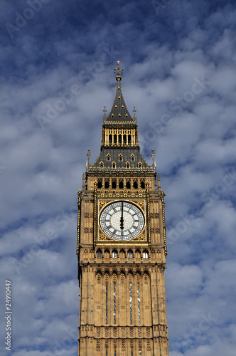 Obraz na płótnie canvas trzyczęściowy "tryptyk" Big ben-szósta
