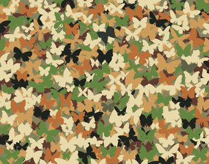 Butterfly camouflage