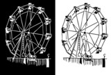 Fototapeta Miasto - Ferris Wheel