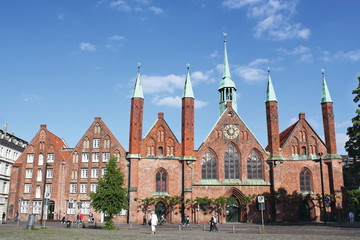 Sticker - Lübeck, Heiligen-Geist-Hospital