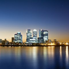 Wall Mural - Canary Wharf, London.