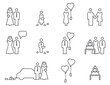© Katja Groborsch - Icon Set Hochzeit