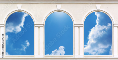 Plakat na papierze fotorealistycznym Windows