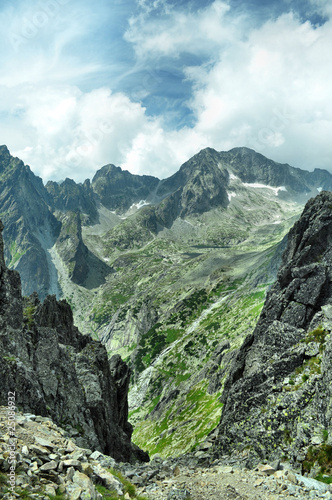 Board z aluminiowym obramowaniem Wysokie Tatry