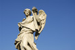 Angel statue on Ponte Sant' Angelo Rome Italy