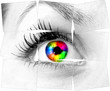 © vladstar - colourful human eye
