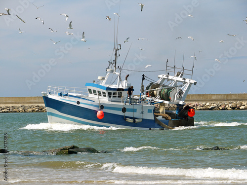 Naklejka na meble retour de peche