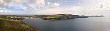 Stitched Panorama Port Erin Bay Isle Of Man