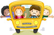 Children In School Bus