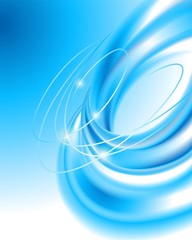 Poster - Abstract blue background (no mesh)