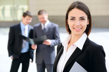 Poster - Beautiful businesswoman