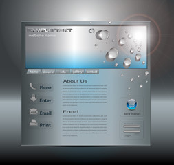 business website template