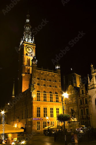 Obraz na płótnie canvas Gdańsk - ratusz 4