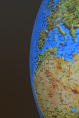 Wall Mural - Worldmap Spain2
