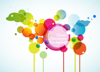 Wall Mural - abstract background with place for text.