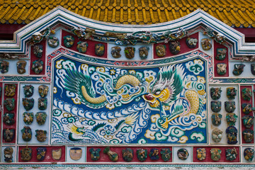 Dragon Image in Bang Pa-in Palace