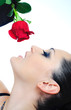 © Denys Kurbatov - rose and brunette