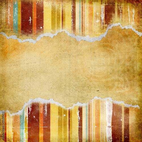 vintage striped background with place for text