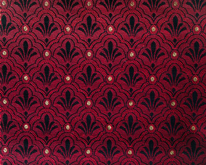 texture of red fabric