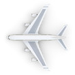 Airliner - top view