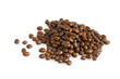 Hill of coffee grains