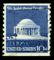 Postage stamp.