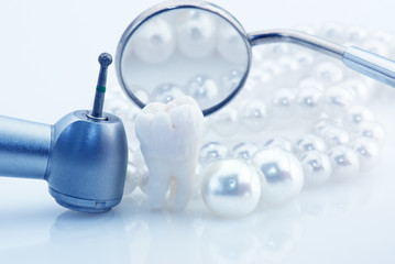 Plakat zdrowie usta kosmetyk stomatologia
