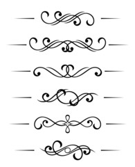 Wall Mural - swirl elements