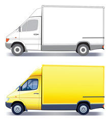 Wall Mural - Delivery truck