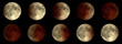 Mond Eklipse - Mondfinsternis