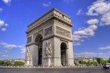 Fototapeta Paryż - Arc de Triomphe - Paris (France)