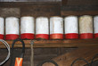 Old Oil Quart Cans