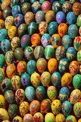 Wall Mural - Easter eggs