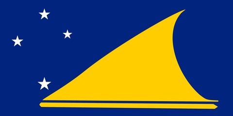 Poster - Drapeau de Tokelau