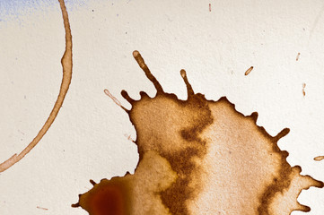 Coffee stain