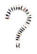 © gemenacom - Question Mark Formed by Humans
