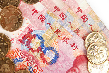 Wall Mural - chinese currency