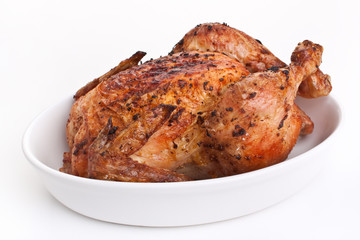 Wall Mural - whole roasted chicken