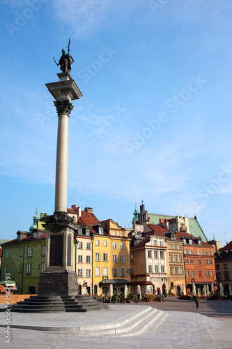 Board z aluminiowym obramowaniem Stare miasto w warszawie