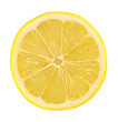 © Andy Lidstone - Round Lemon Slice Isolated on White Background