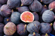 Tasty organic figs at local market
