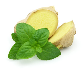 Wall Mural - Ginger with mint