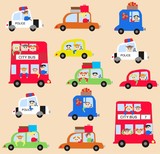 seamless car pattern