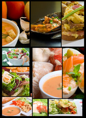 Poster - food collage