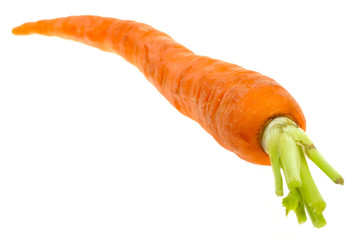 Wall Mural - carrot on isolated